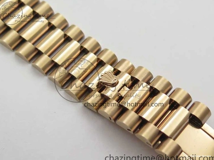 0409 Day-Date 40mm 228239 BP New Dial Version 904 RG T Crystal Markers RG Dial on RG President Bracelet A Popular 2834